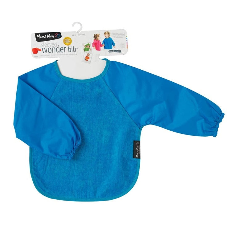 Sleeved Bib (6–12 months / 12–18 months)