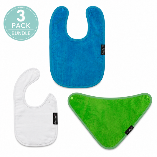 Bundle One: The Everyday Essential Bundle (1 infant, 1 standard, 1 bandana)