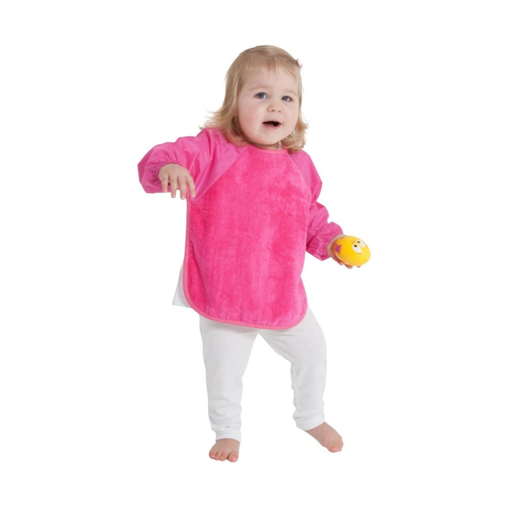 Sleeved Bib (6–12 months / 12–18 months)