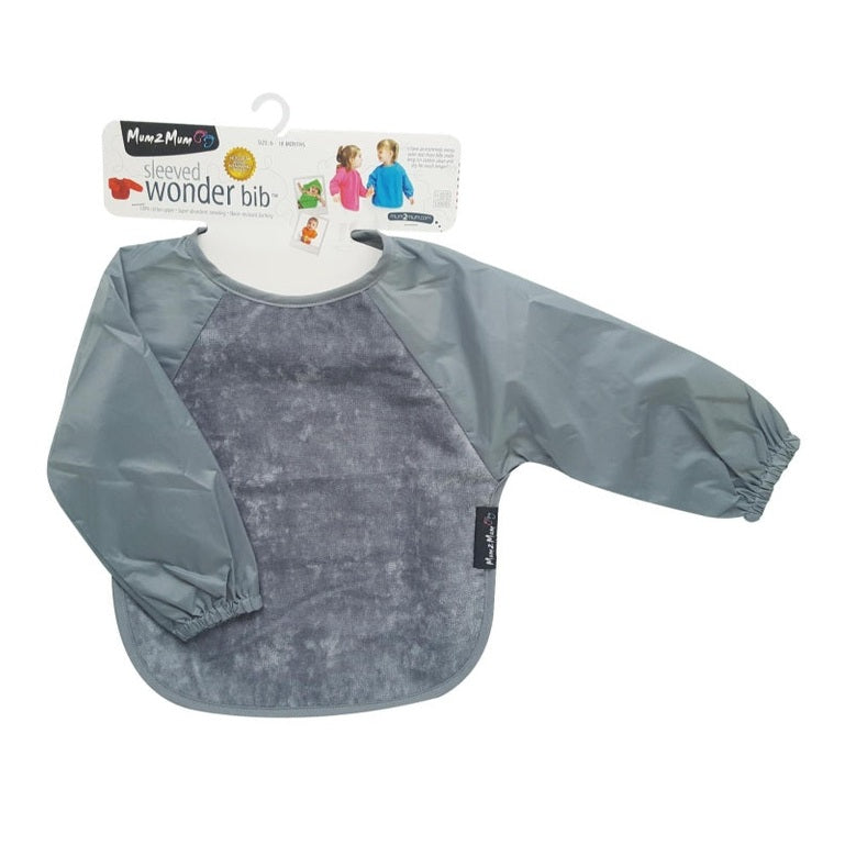 Sleeved Bib (6–12 months / 12–18 months)