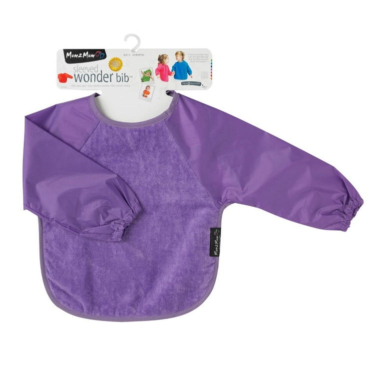 Sleeved Bib (6–12 months / 12–18 months)